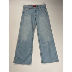 Levis 526 Nouveau Low Slouch Jeans Mens 10 MIS Light Wash Straight Leg Denim